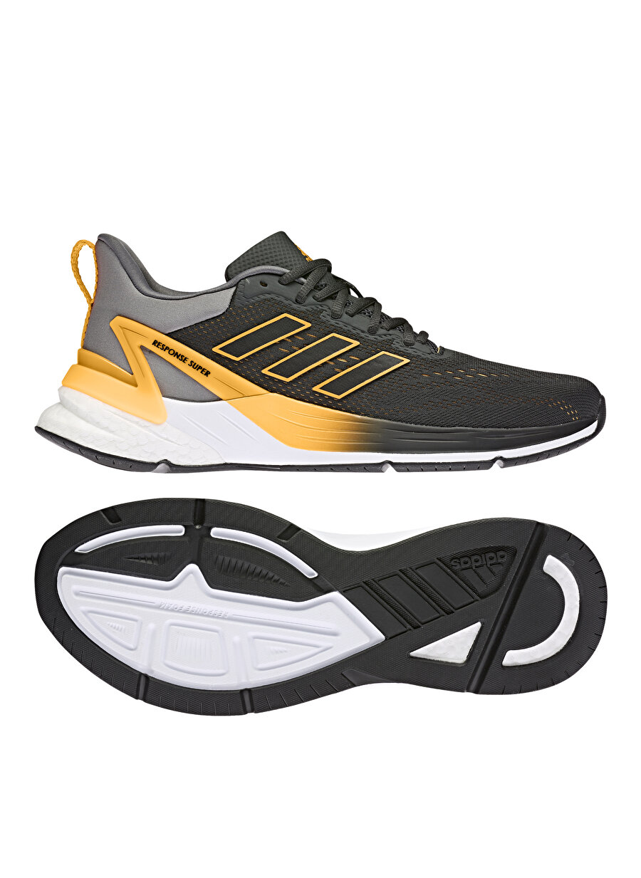 Adidas Gx8267 Response Super 2.0 Siyah - Turuncu Erkek Koşu Ayakkabısı