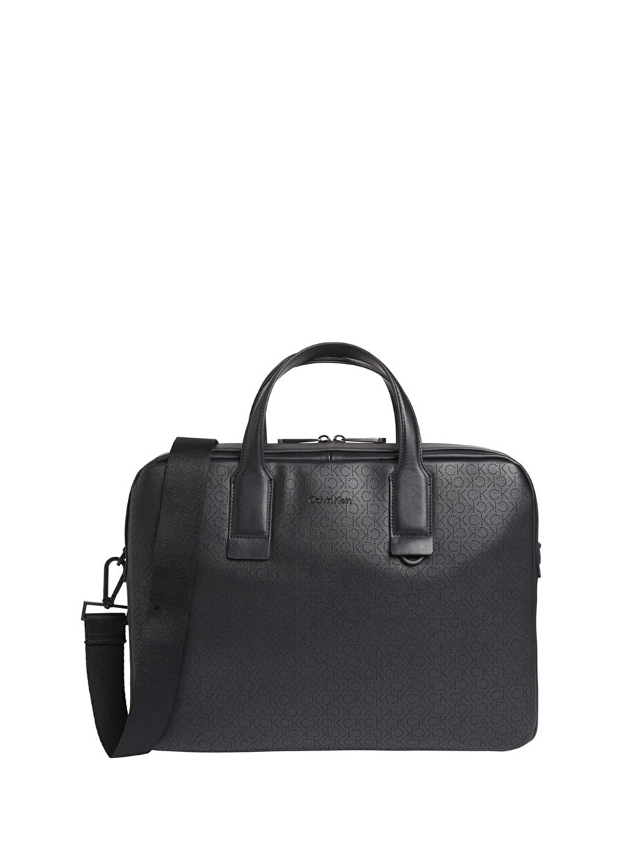 Calvin Klein 29X39x6,5 Polyester Siyah Erkek Laptop Çantası PERFED LAPTOP BAG