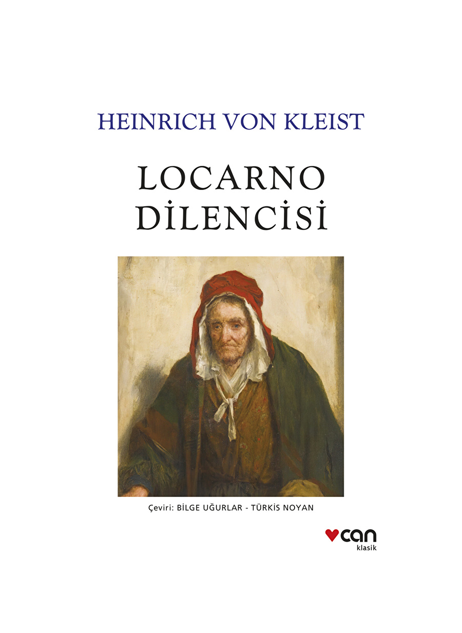 Can Yayınları HEINRICH VON KLEIST Locarno Dilencisi