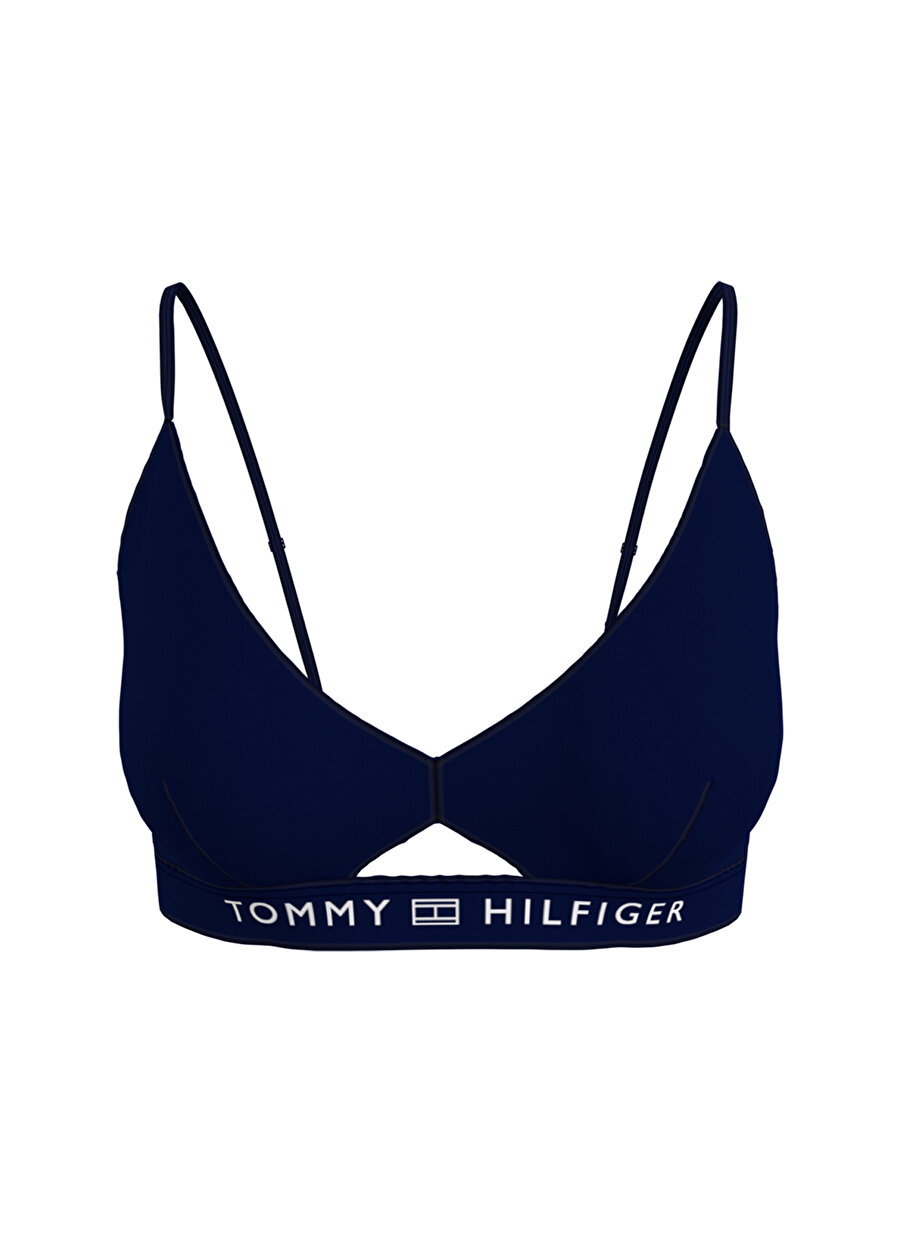 Tommy Hilfiger UW0UW03356DW5003 Mavi Kadın Bikini Üst_0