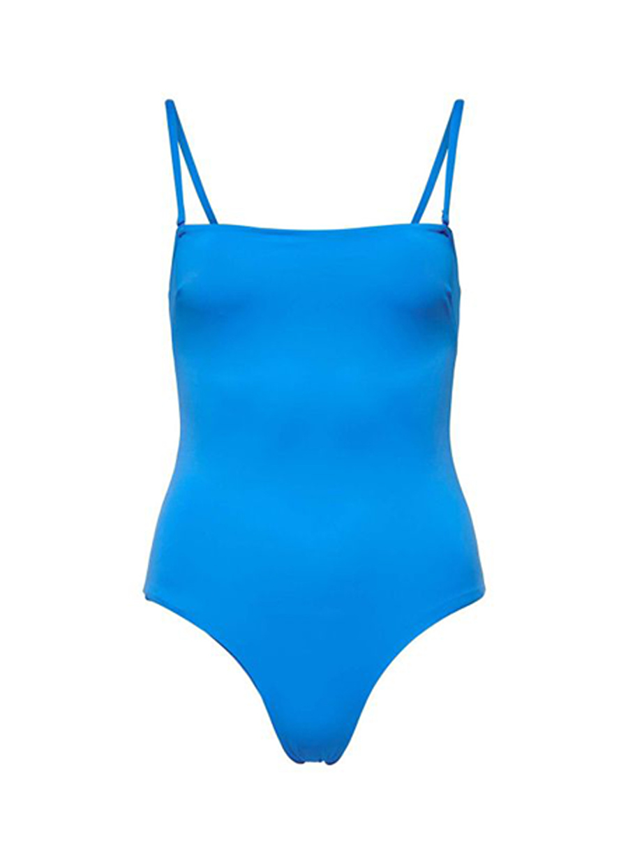 Only Mavi Kadın Mayo ONLALINE SWIMSUIT