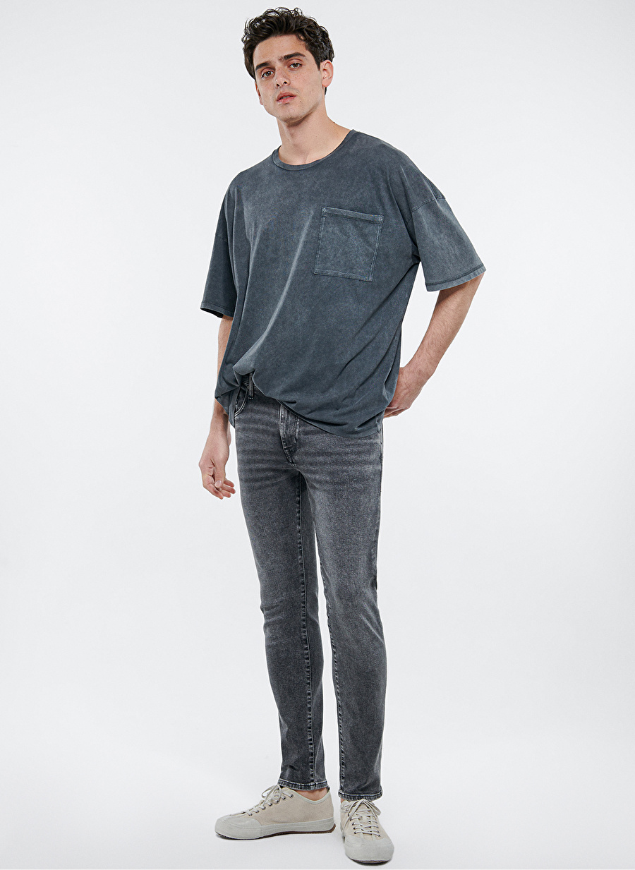 Mavi Tapered  Erkek Denim Pantolon M0081081972_MILAN Smoke Urban Comfort