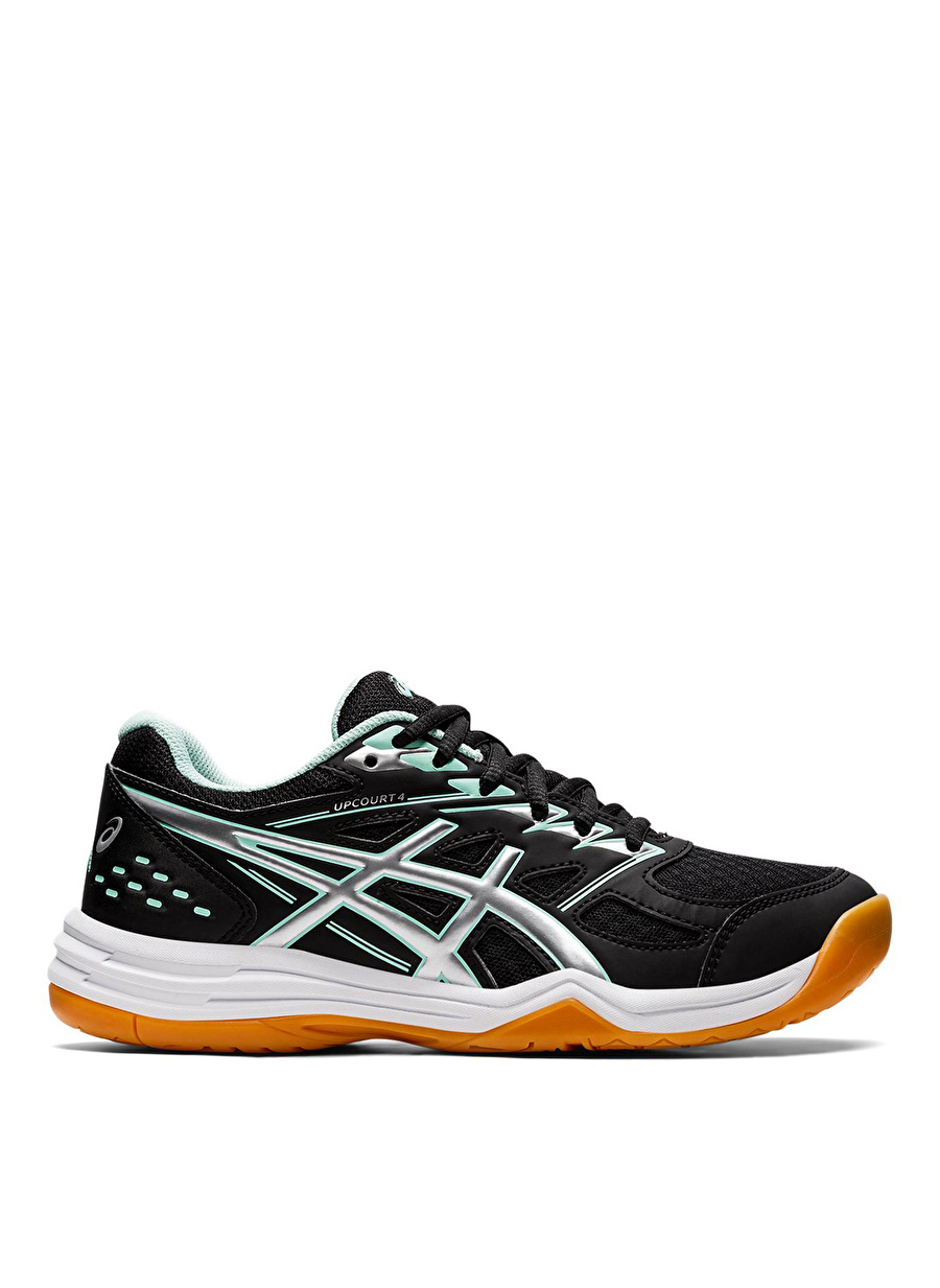 Asics 1072A055-013 Upcourt 4 Siyah Kadın Voleybol Ayakkabısı