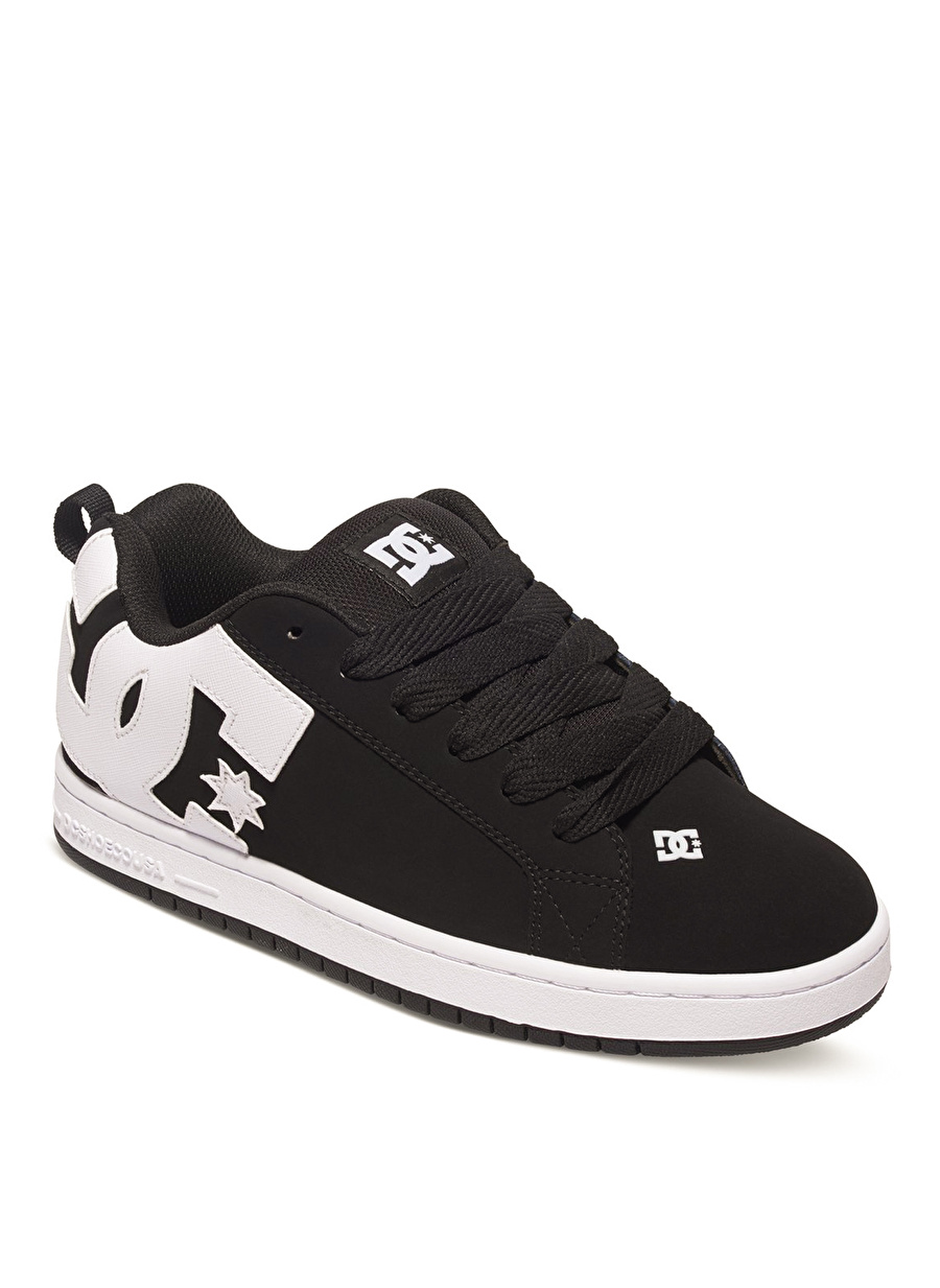 Dc Shoes Siyah - Beyaz Erkek Lifestyle Ayakkabı 300529-KMW COURT GRAFFIK