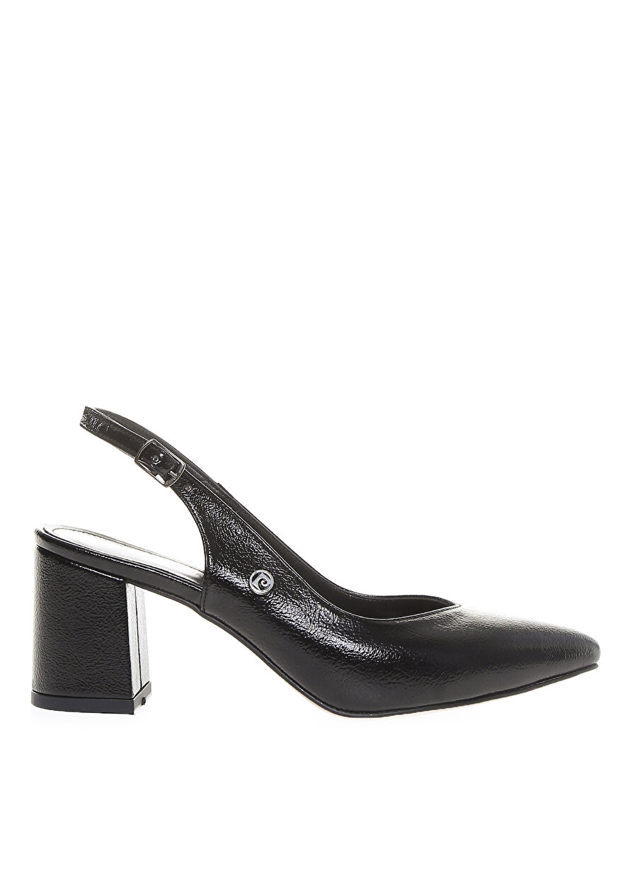 Pierre Cardin Siyah Kadın Kalın Topuklu Ayakkabı PC-50173
