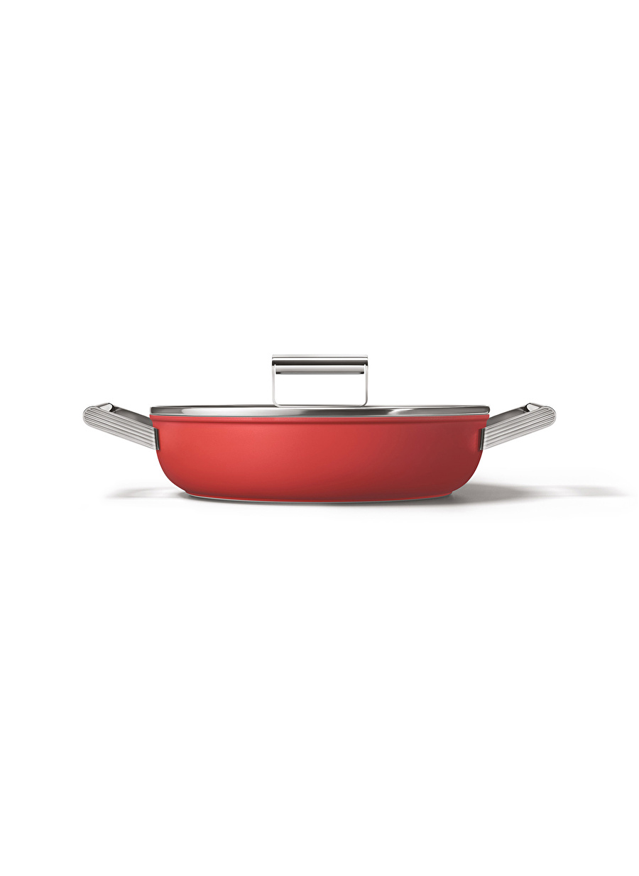 SMEG Cookware 50''S Style CKFD2811RDM Kırmızı Pilav Tenceresi 28 cm