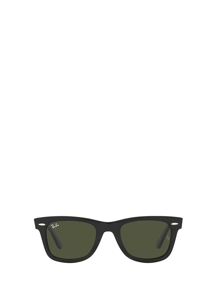 Ray-Ban Original Wayfarer Bio-Acetate RB2140 Kare Siyah Unisex Güneş Gözlüğü