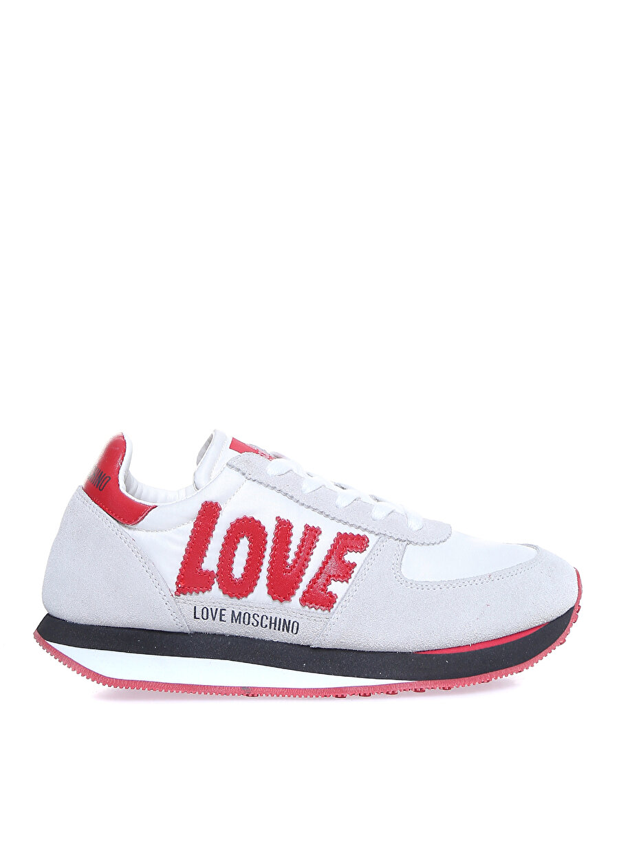 Love Moschino Beyaz Kadın Yüksek Taban Sneaker JA15322G1E