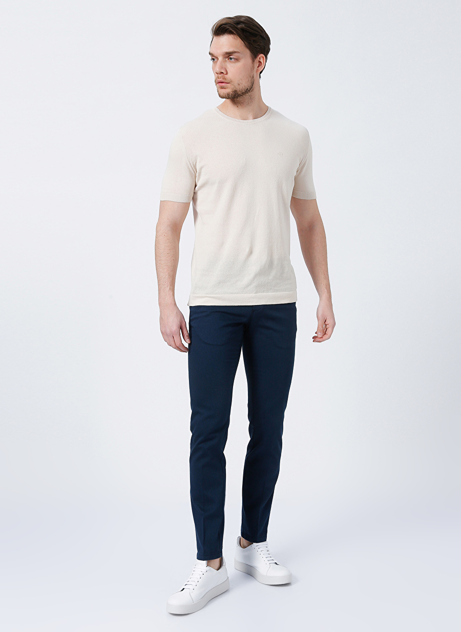 Privé 4B0122200061 Normal Bel Slim Fit Lacivert Erkek Pantolon