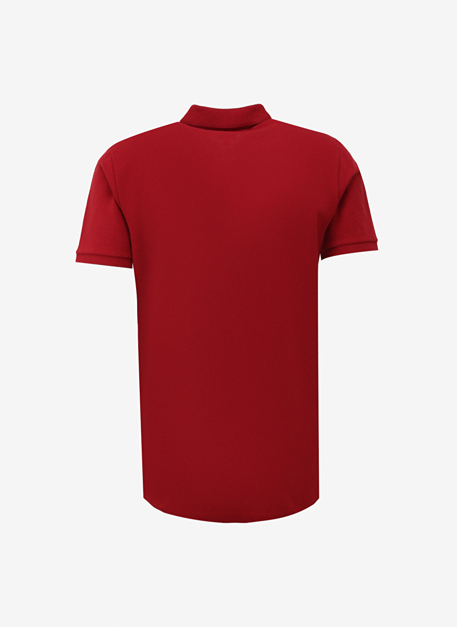 Fabrika Comfort Polo Yaka Düz Bordo Erkek Polo T-Shirt NOBRO K CEPLI