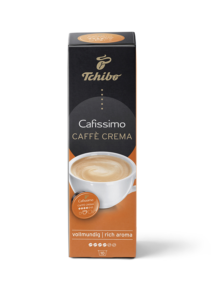 Tchibo Cafissimo Caffé Crema Rich Aroma10'lu Kapsül Kahve