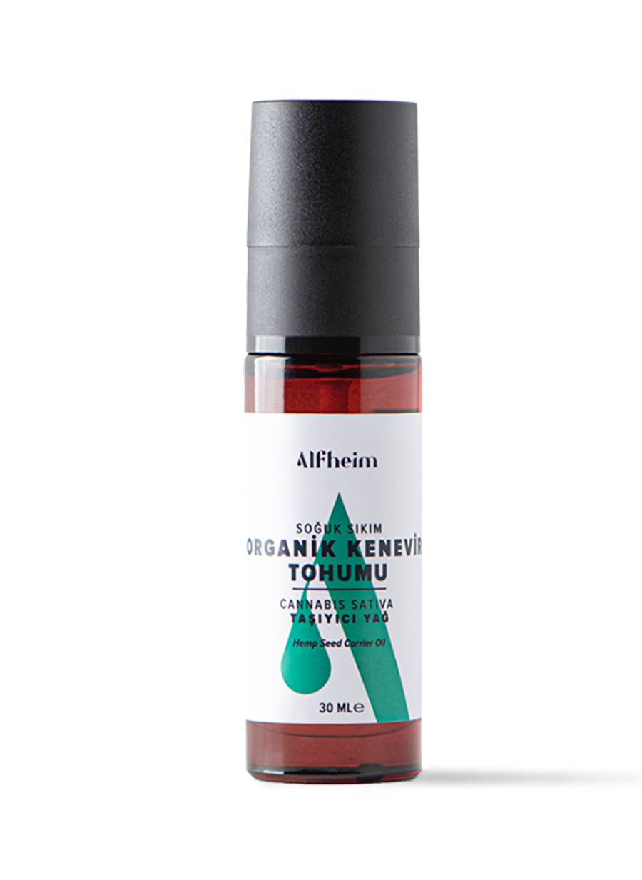 Alfheim Organik Kenevir Tohumu Taşıyıcı Sabit Yağı 30 ml