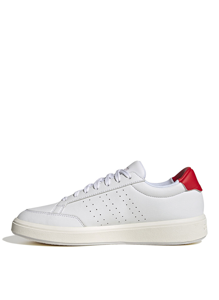 Adidas Beyaz - Kırmızı Kadın Lifestyle Ayakkabı GX1758 OPTIMA COURT