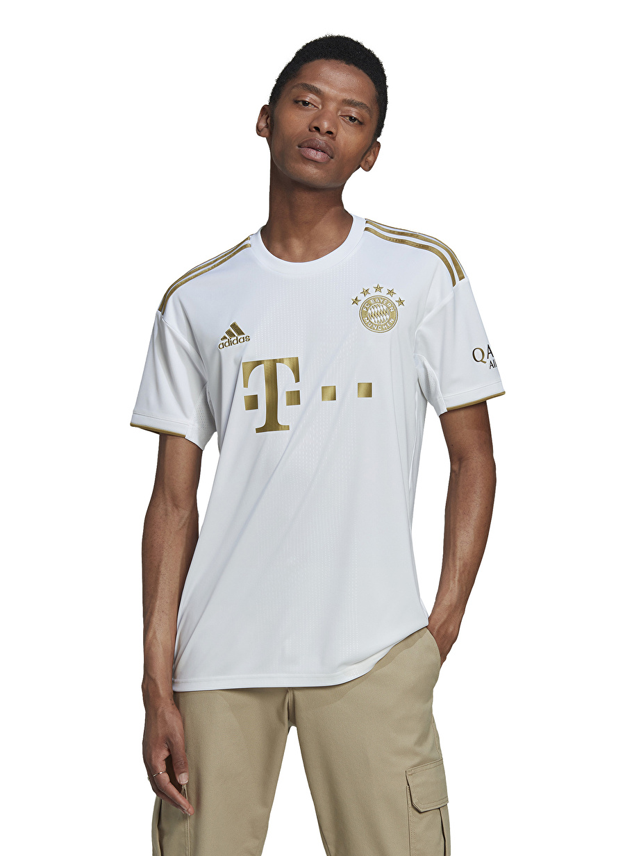 adidas Beyaz Erkek Bayern Münih Forma HI3886 FCB A JSY