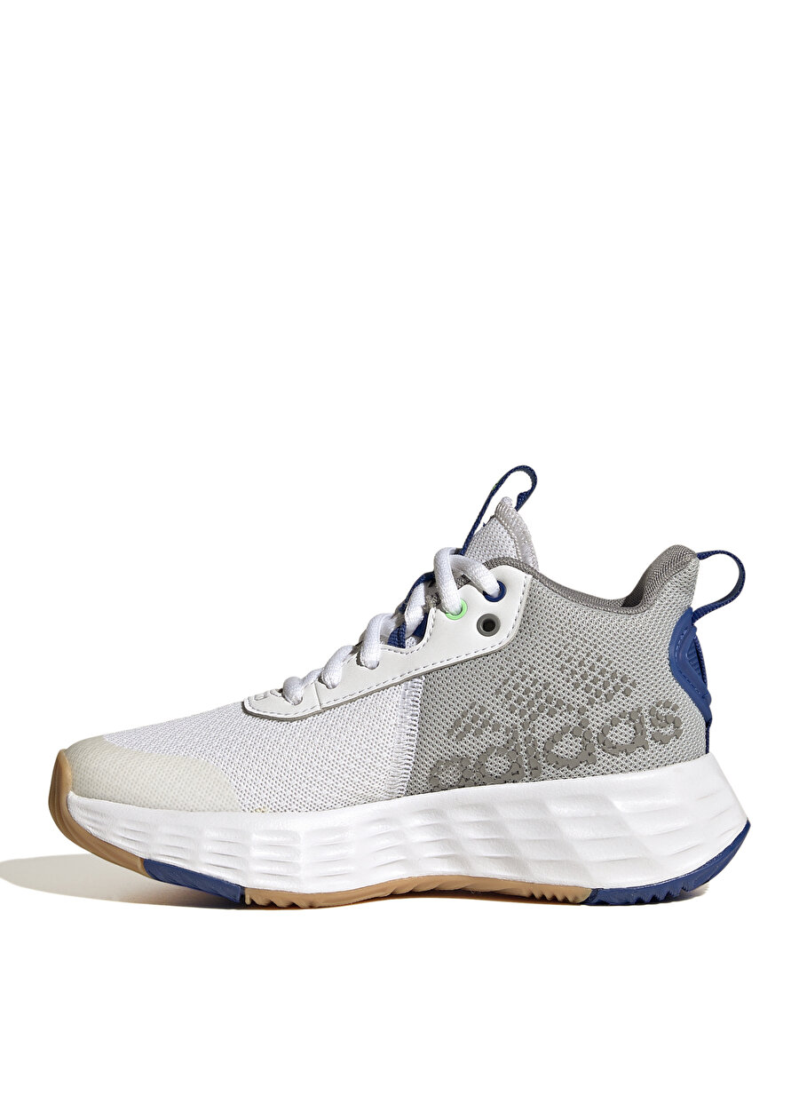 Adidas Beyaz - Gri Erkek Çocuk Basketbol Ayakkabısı GW1553 OWNTHEGAME 2.0 K