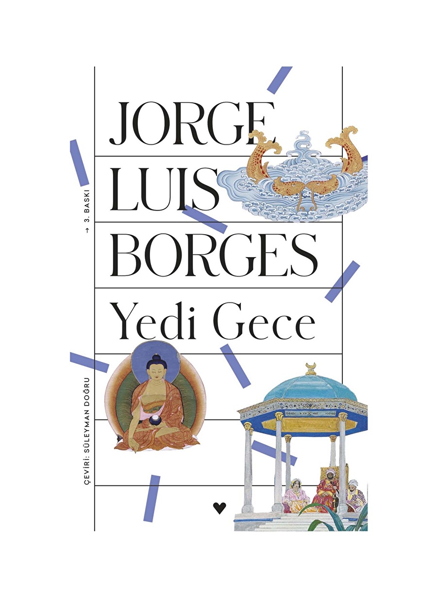 Can Kitap Jorge Luis Borges - Yedi Gece