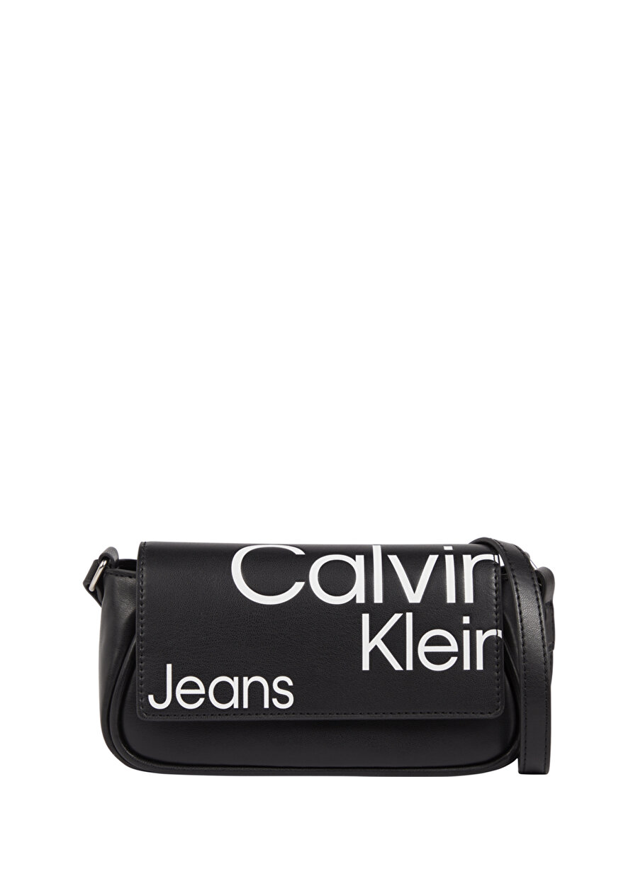 Calvin Klein Siyah Kadın Mıknatıslı Çapraz Çanta K60K6100620GJ
