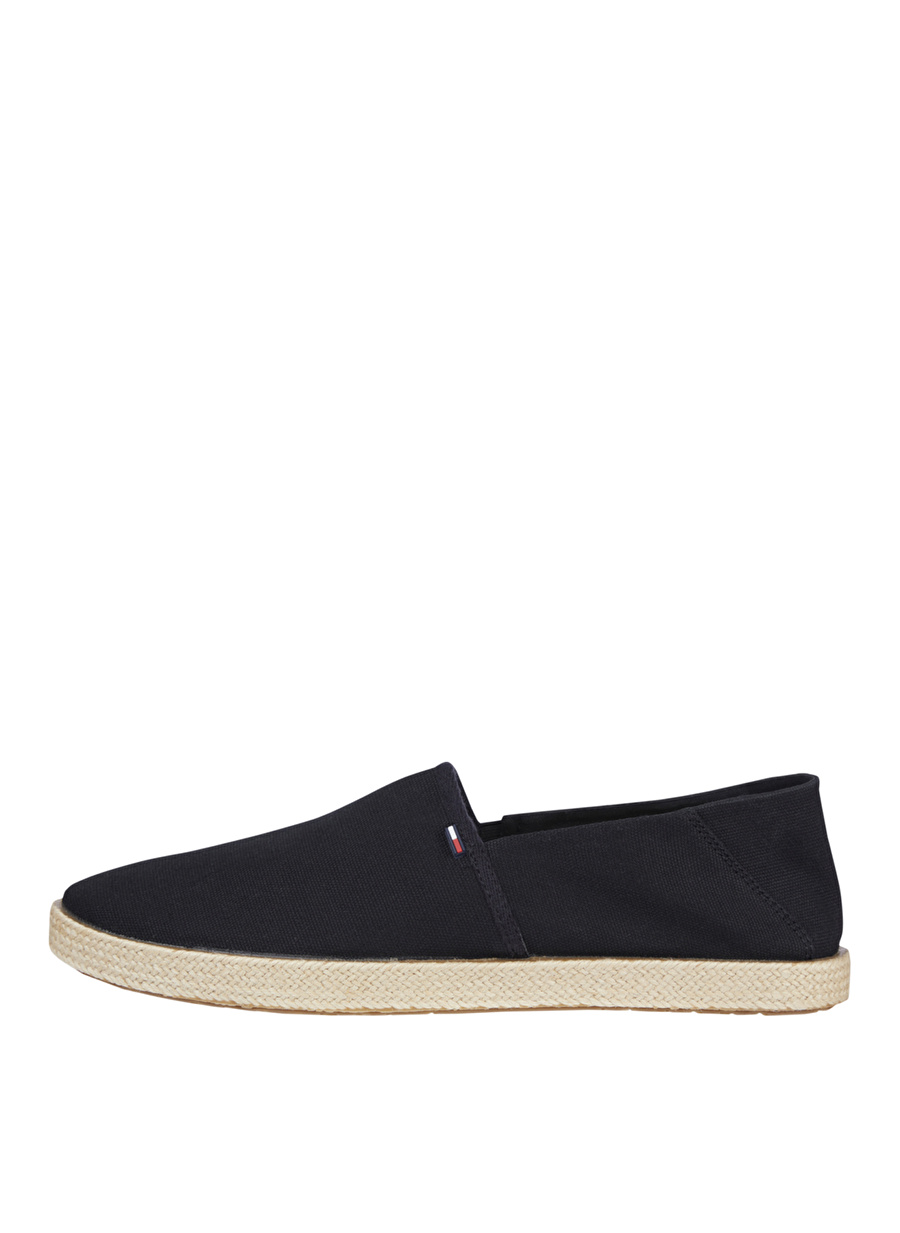 Tommy Hilfiger Polyester Siyah Erkek Espadril EM0EM00677BDS