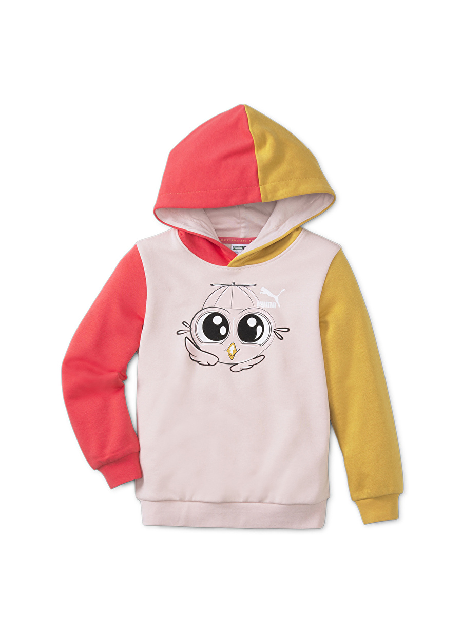 Puma Düz Kız Çocuk Pembe Sweatshırt 53179536 LIL PUMA Hoodie