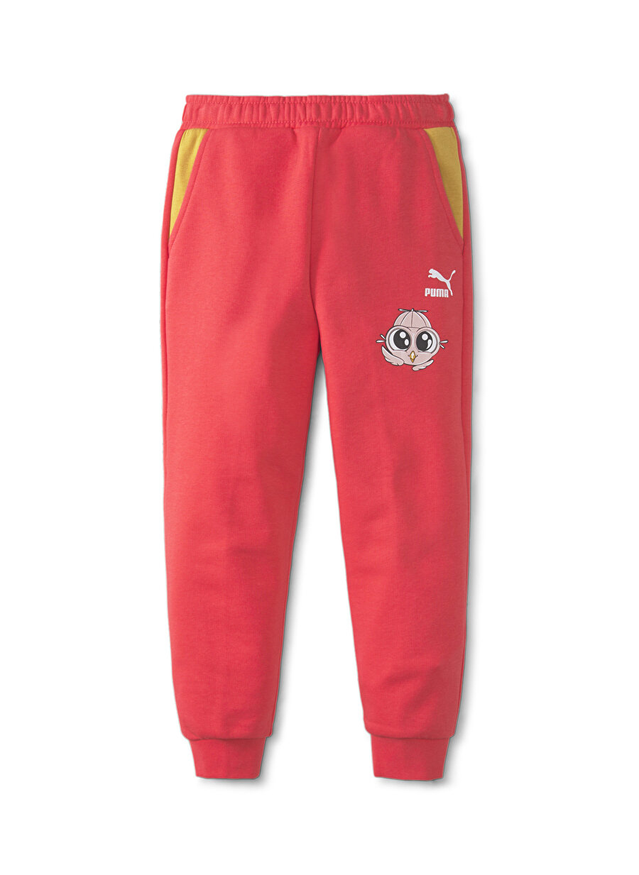 Puma Lastikli Paça Pembe Kız Çocuk Eşofman Altı 53179635 LIL PUMA Sweatpants