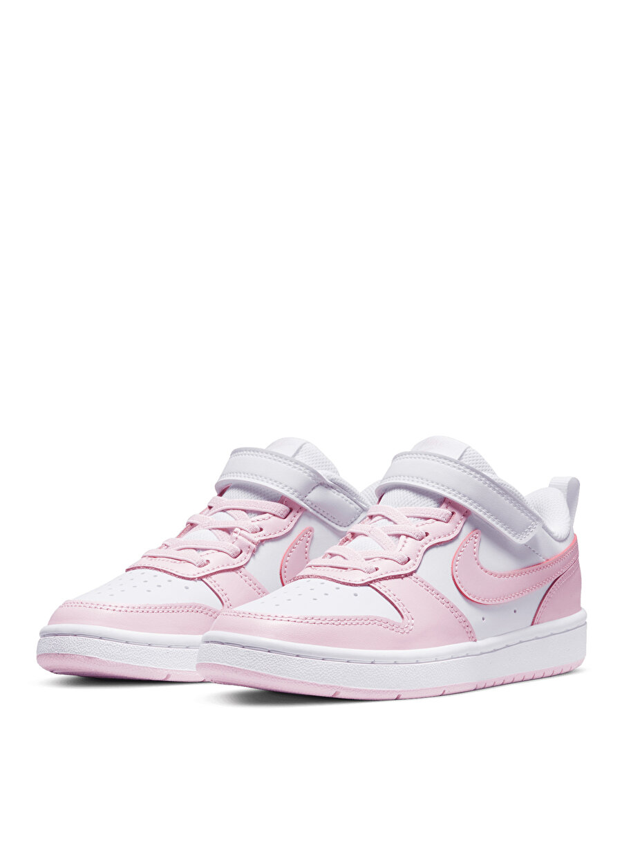 Nike Beyaz - Pembe Kız Çocuk Yürüyüs Ayakkabisi