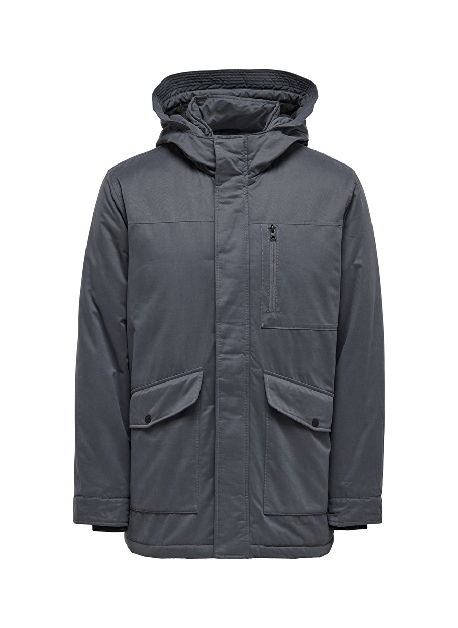 Only & Sons Koyu Mavi Erkek Mont 22019342_ONSELLIOT PARKA OTW VD