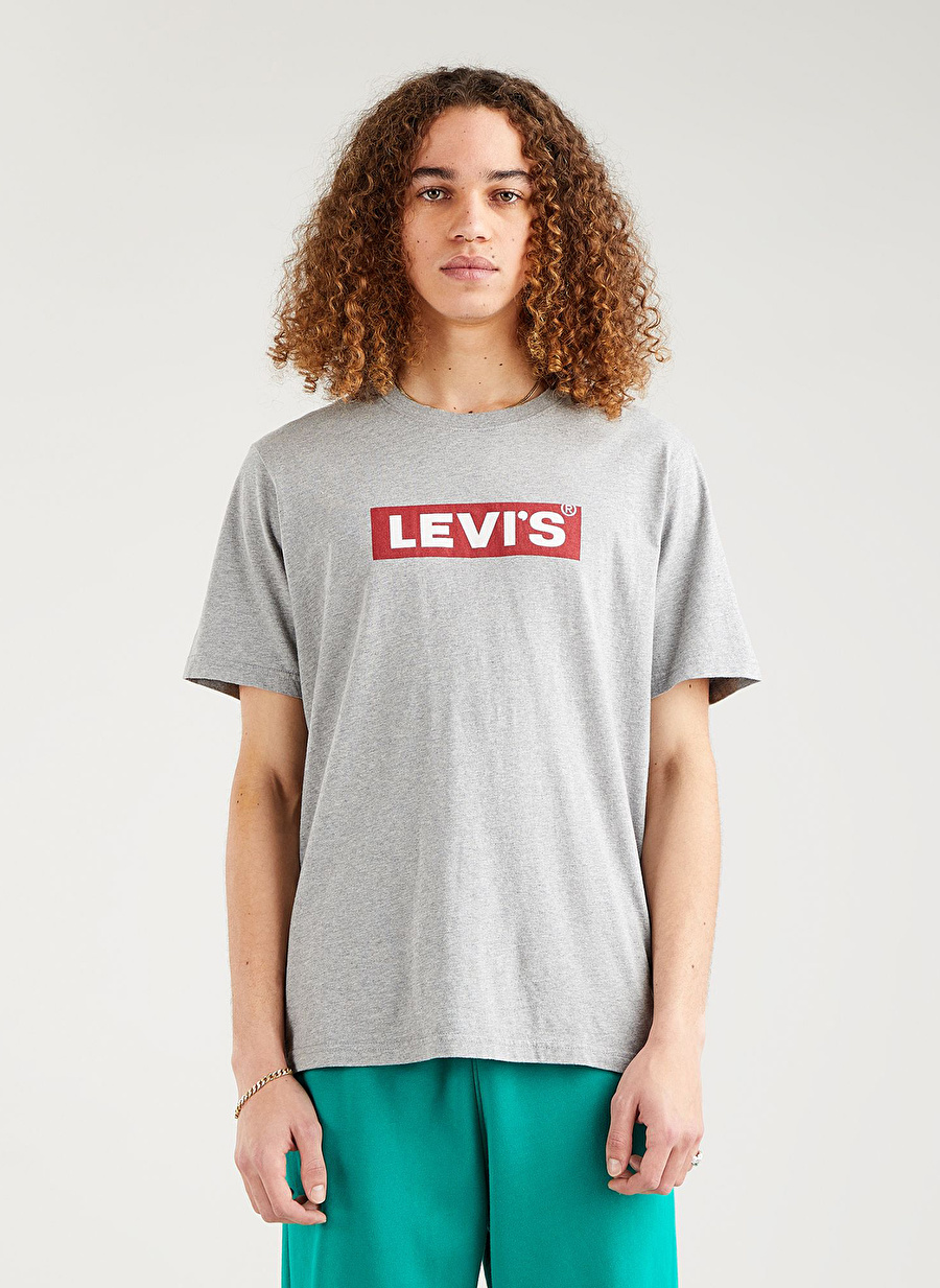 Levis Bisiklet Yaka Beyaz Erkek T-Shirt LSE SS RELAXED FIT TEE SSNL BOXTAB_1