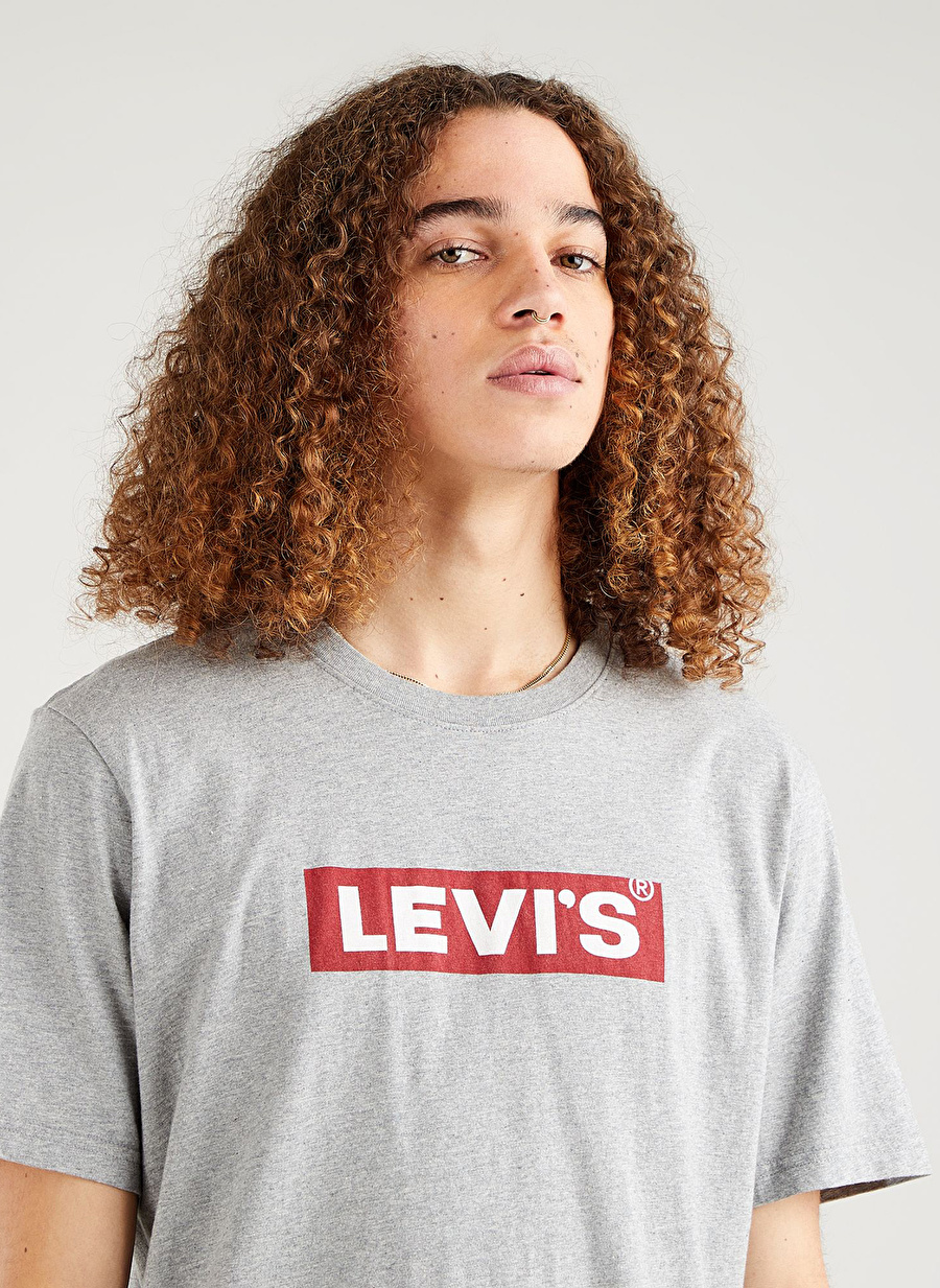 Levis Bisiklet Yaka Beyaz Erkek T-Shirt LSE SS RELAXED FIT TEE SSNL BOXTAB_2