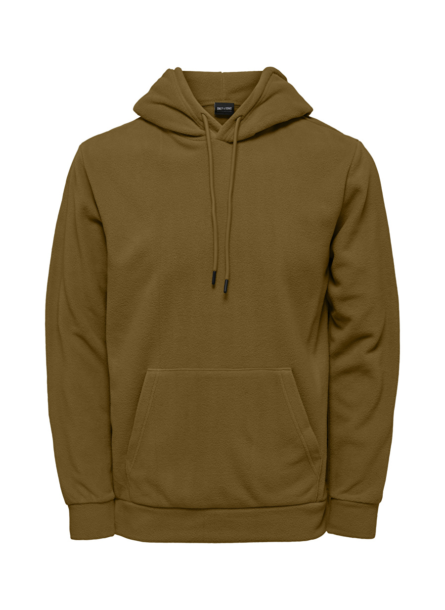 Only & Sons Kapüşon Yaka Tarçın Erkek Sweatshırt 22022626_ONSNIKOLAI REG FLEECE HOOD