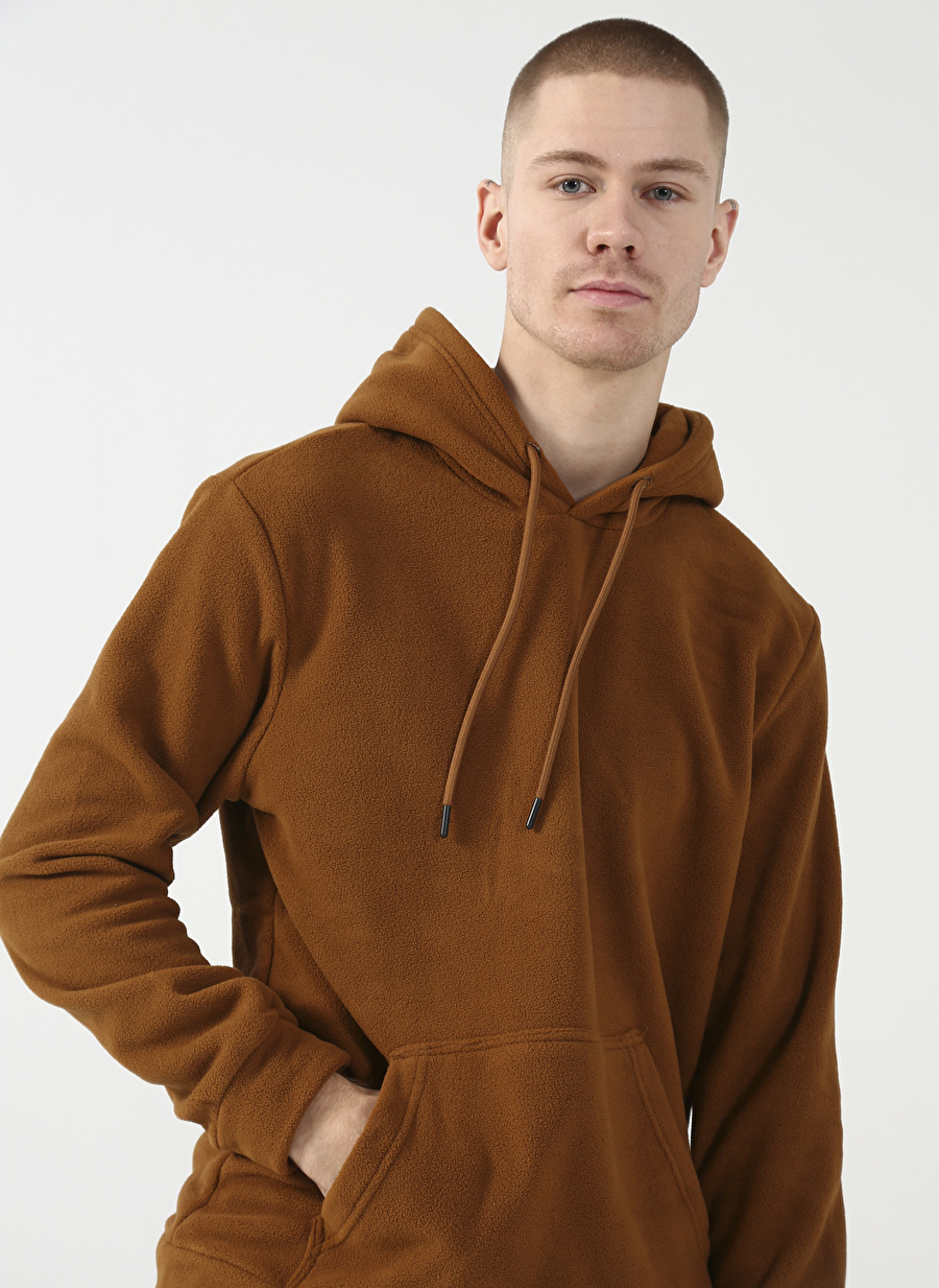 Only & Sons Kapüşon Yaka Tarçın Erkek Sweatshırt 22022626_ONSNIKOLAI REG FLEECE HOOD