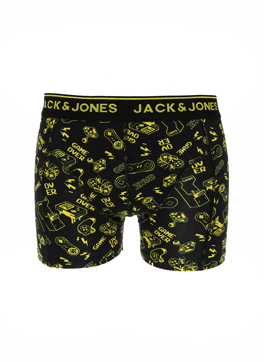 Jack & Jones Siyah Erkek Boxer 12225100_JACELEMENTS TRUNK TRY