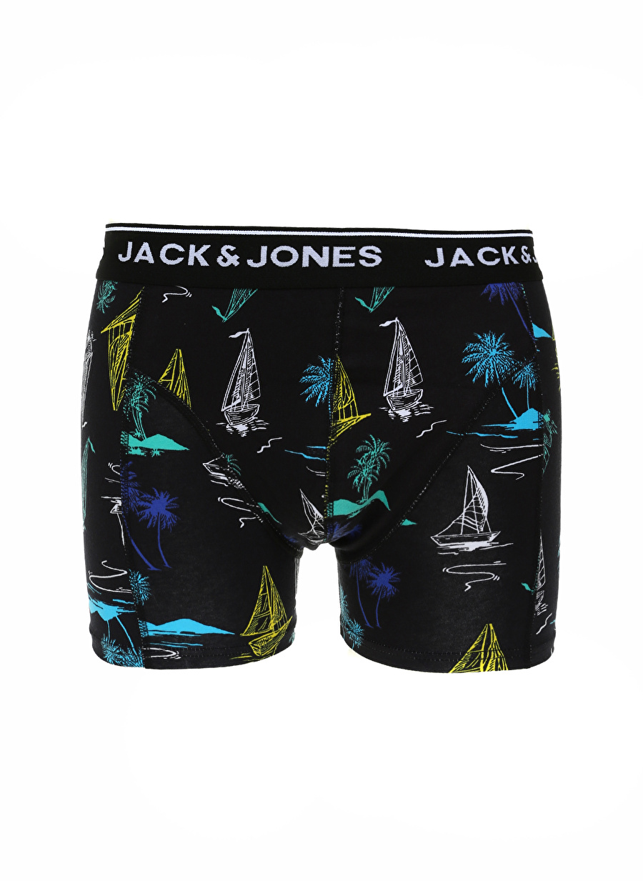 Jack & Jones Siyah Erkek Boxer 12225101_JACROY TRUNK TRY