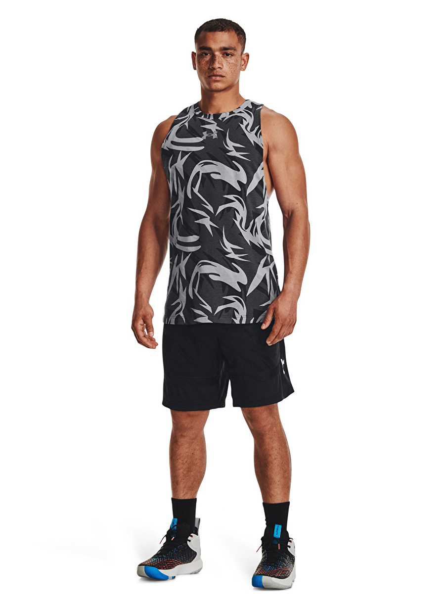 Under Armour Siyah Erkek Atlet 1370239 UA BASELINE PRINTED TANK