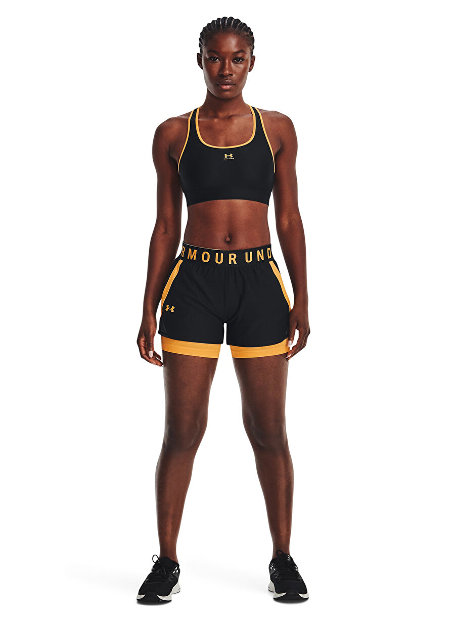 Under Armour Normal Siyah Kadın Şort 1351981 Play Up 2-in-1 Shorts