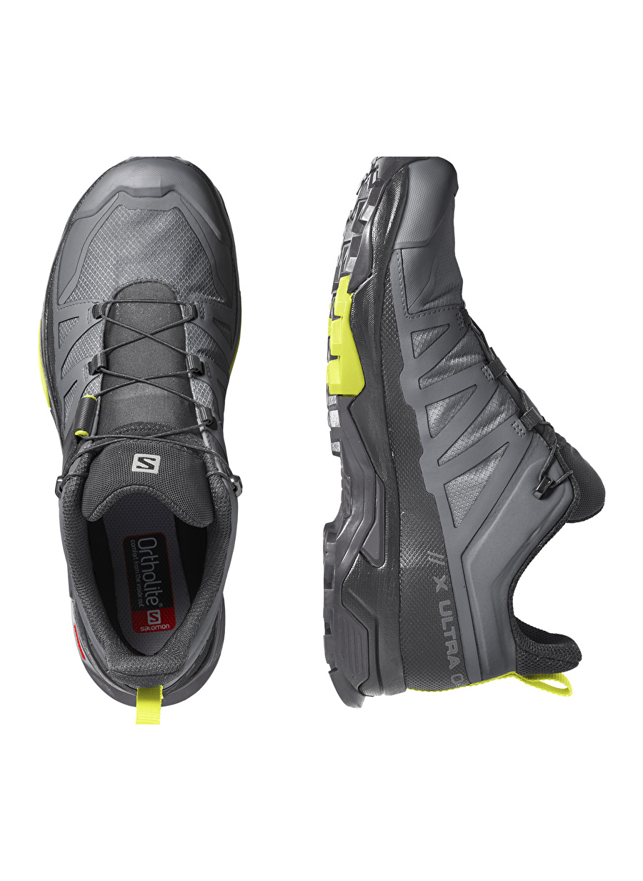  Gri Erkek Gore-Tex Outdoor Ayakkabısı X ULTRA 4 GTX _4