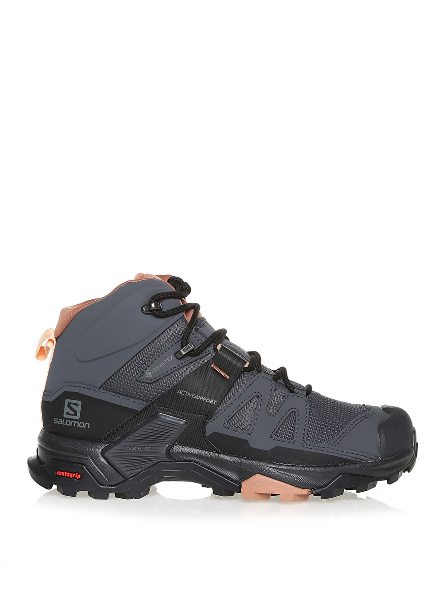 Salomon Gri Kadın Outdoor Ayakkabısı X ULTRA 4 MID GTX W