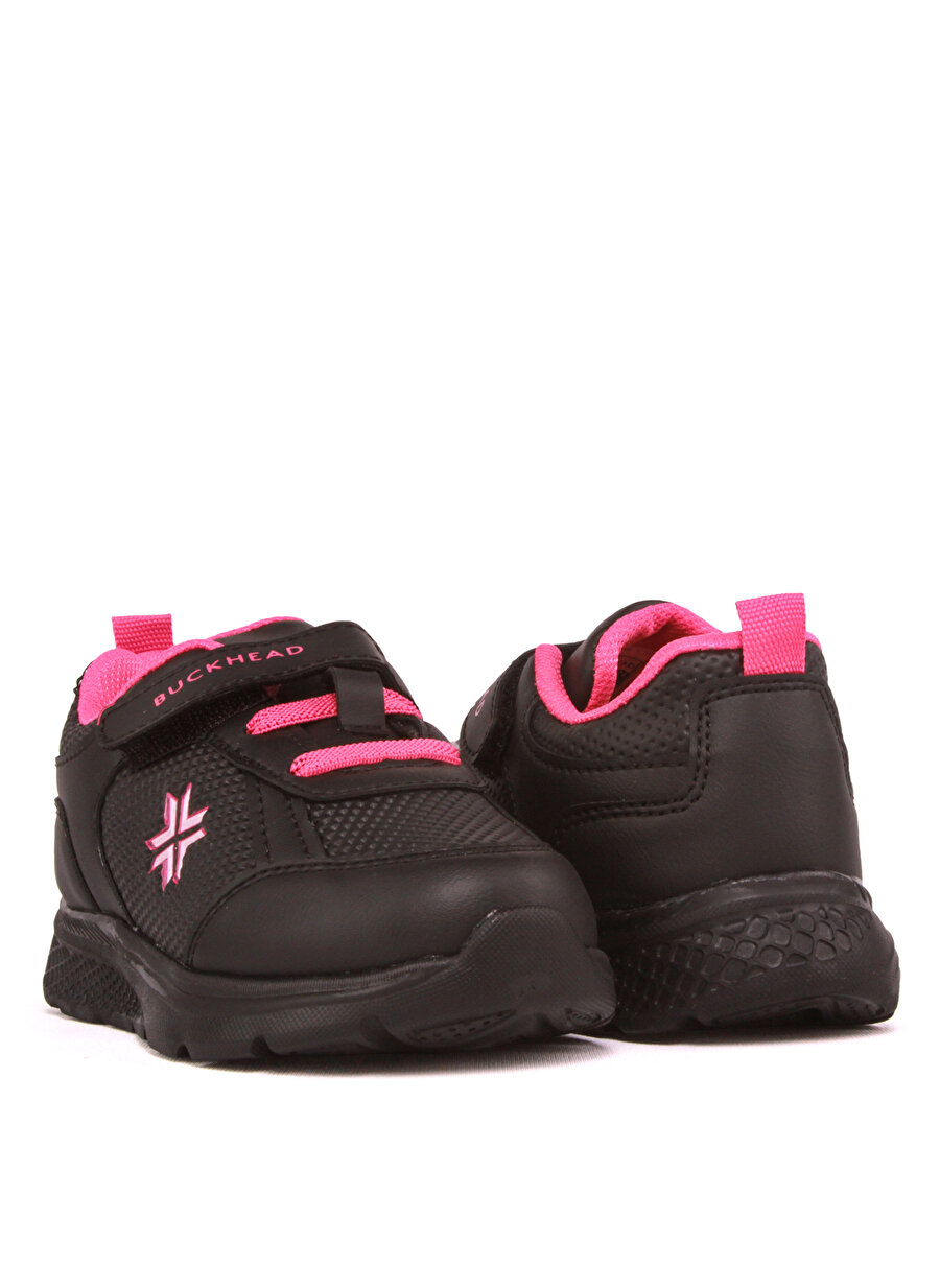 Buckhead Siyah - Mor Kız Çocuk Sneaker BUCK4170 JUNGLE-X