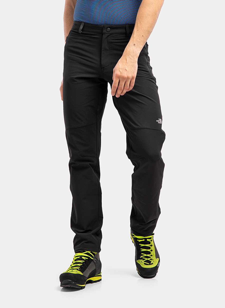 The North Face Normal Paça Siyah Erkek Outdoor Pantolonu NF0A4M77JK31_M QUEST SOFTSHELL PANT