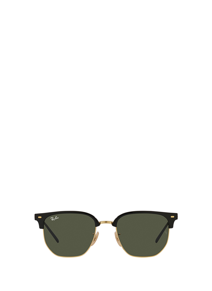 Ray-Ban New Clubmaster RB4416 Geometrik Siyah Unisex Güneş Gözlüğü