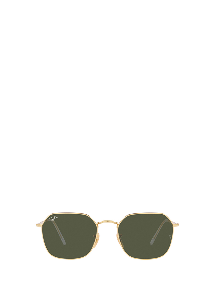 Ray-Ban Jim RB3694 Geometrik Altın Unisex Güneş Gözlüğü