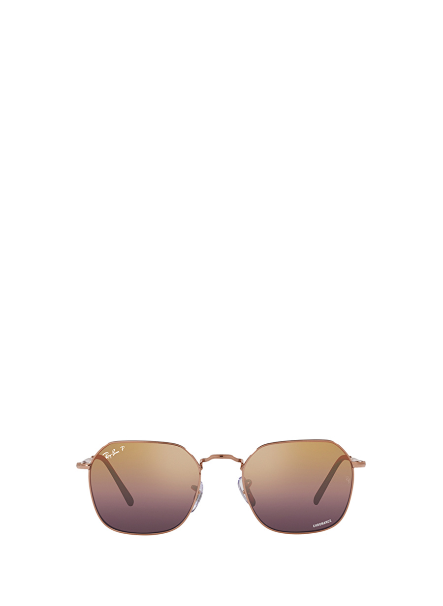 Ray-Ban Jim RB3694 Geometrik Altın Unisex Güneş Gözlüğü