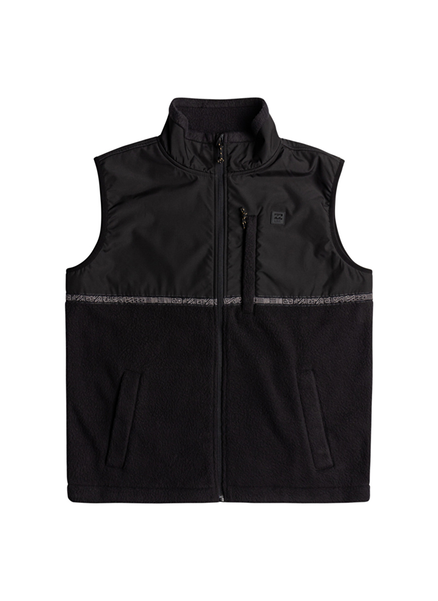 Billabong Siyah Erkek Düz Yaka Yelek F1FL24 BOUNDARY TRAIL VEST