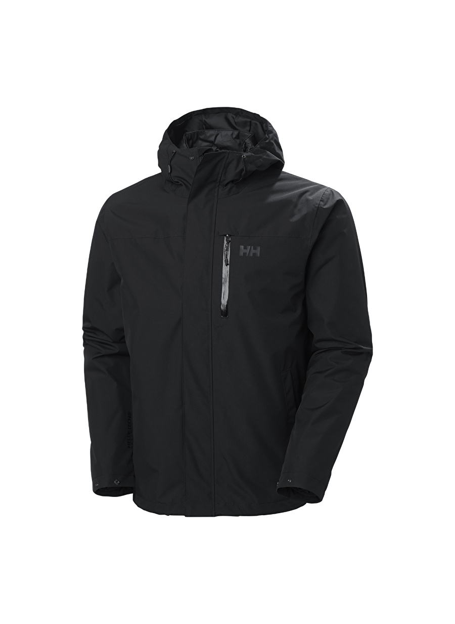 Helly Hansen Siyah Erkek Düz Yaka Mont HHA.53679_JUELL 3-IN-1 JACKET