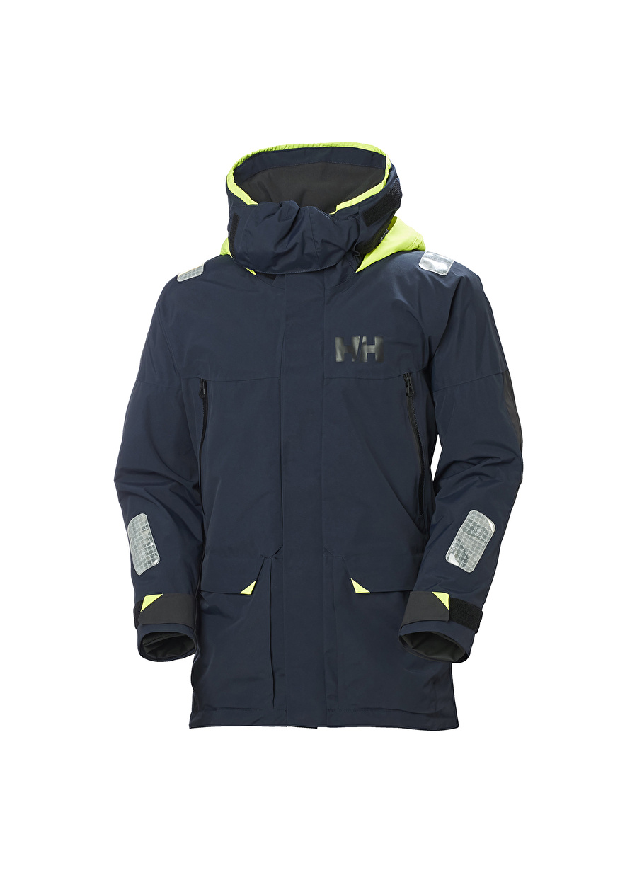 Helly Hansen Lacivert Erkek Düz Yaka Mont HHA.34255_SKAGEN OFFSHORE JACKET