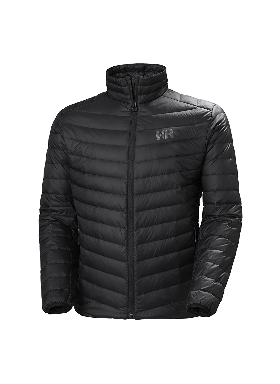 Helly Hansen Siyah Erkek Düz Yaka Mont HHA.63006_VERGLAS DOWN INSULATOR JA