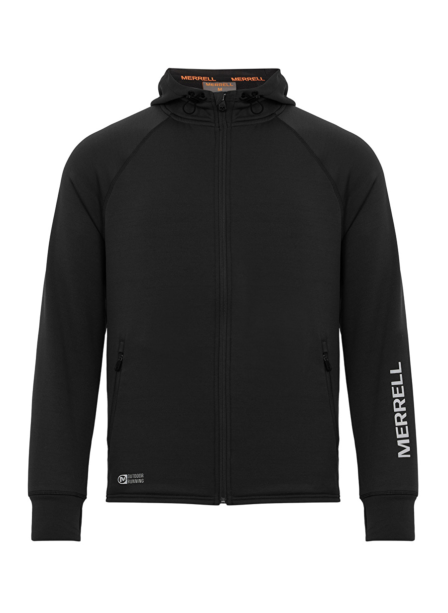 Merrell Siyah Erkek Kapüşon Yaka Sweatshirt M23SPEED SPEED