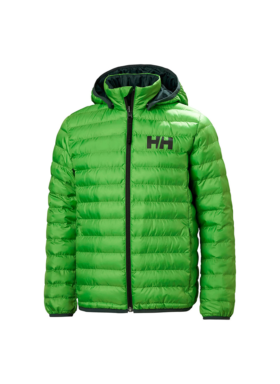 Helly Hansen Fıstık Erkek Çocuk Kapüşonlu Uzun Kollu Kayak Montu HHA.41733-HHA.417  JR INFINITY INSU