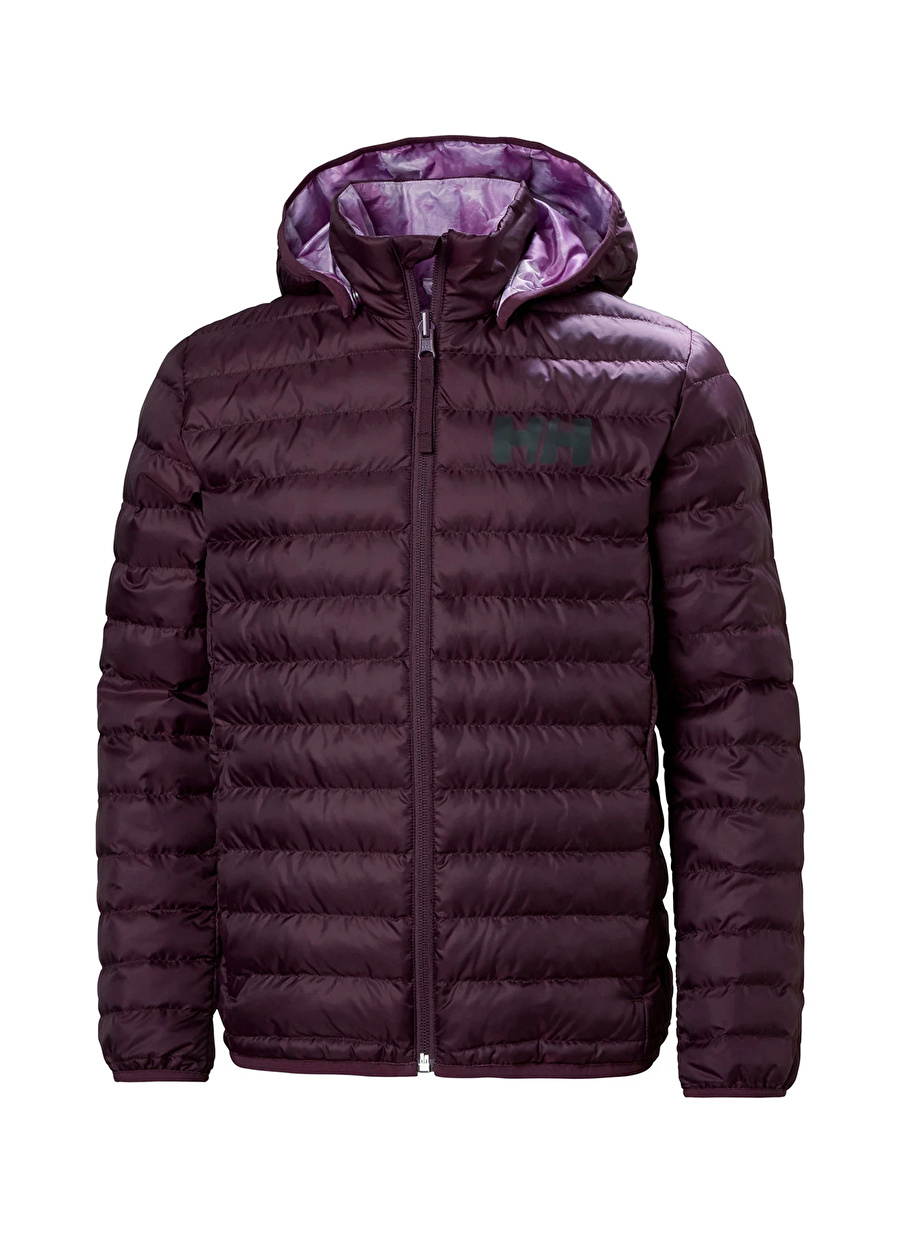 Helly Hansen Mor Erkek Çocuk Kapüşonlu   Kayak Montu HHA.41733-HHA.670  JR INFINITY INSU