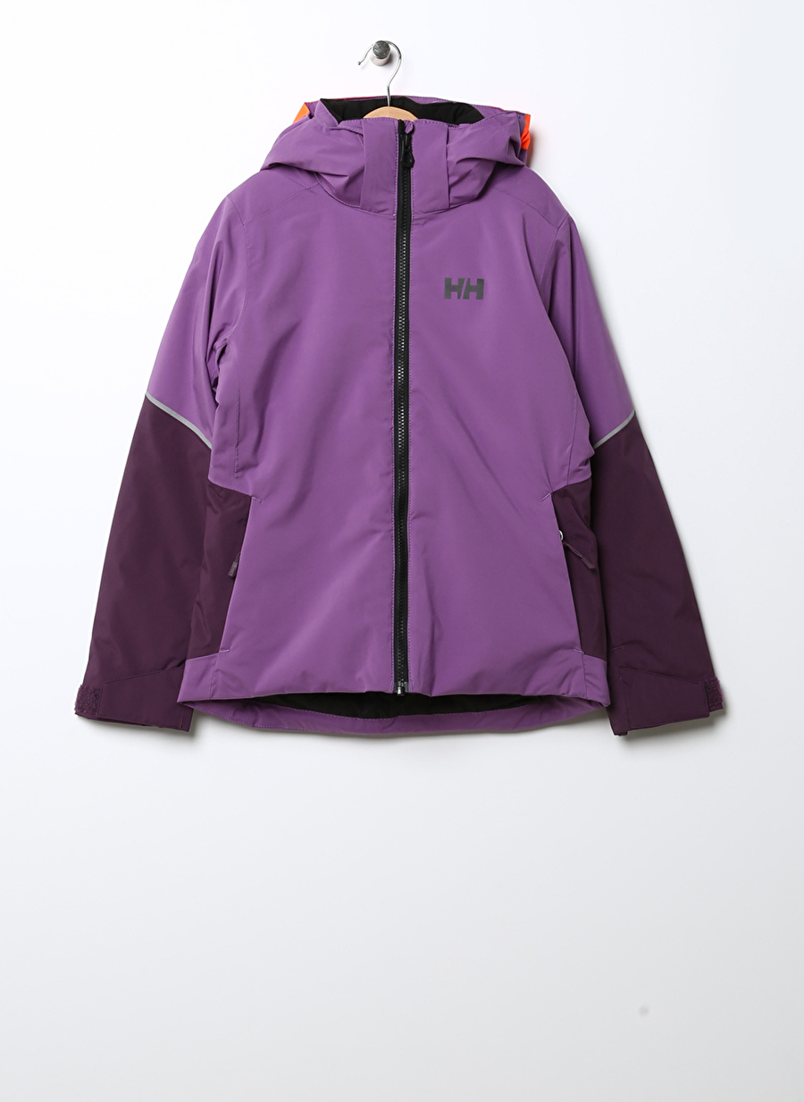 Helly Hansen Mor Erkek Çocuk Kapüşonlu   Kayak Montu HHA.41764-HHA.678  JR JEWEL JACKET