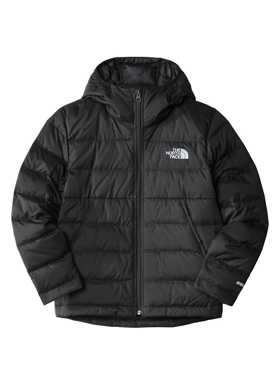 The North Face Siyah Erkek Çocuk Kapüşonlu Mont NF0A7X4IJK31 B NEVER STOP DOWN JACK